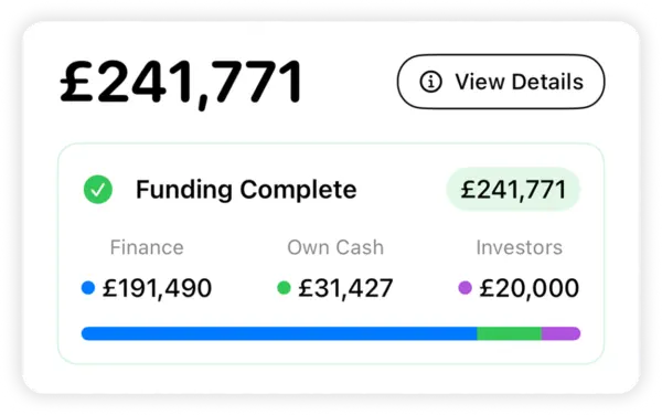funding complete